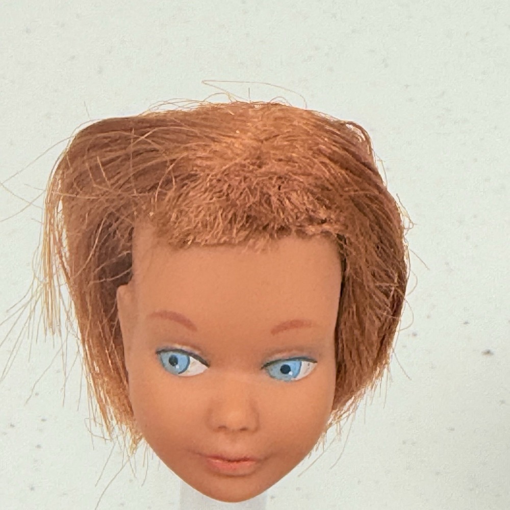 Vintage Mattel Skipper Doll Head Redhead TLC Replacement Part Unmarked Barbie - Picture 10 of 10